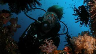 underwater photography Bali