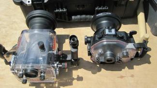 Unerwater camera equipment